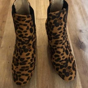 Shein Leopard Booties - 9